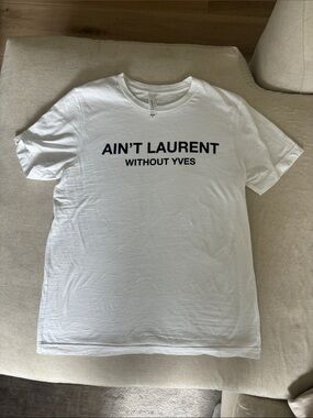 White Graphic Tee